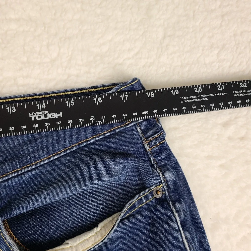 Levi's 514 Jeans Mens 36x32 Blue Straight Fit‎ Dark Wash Denim